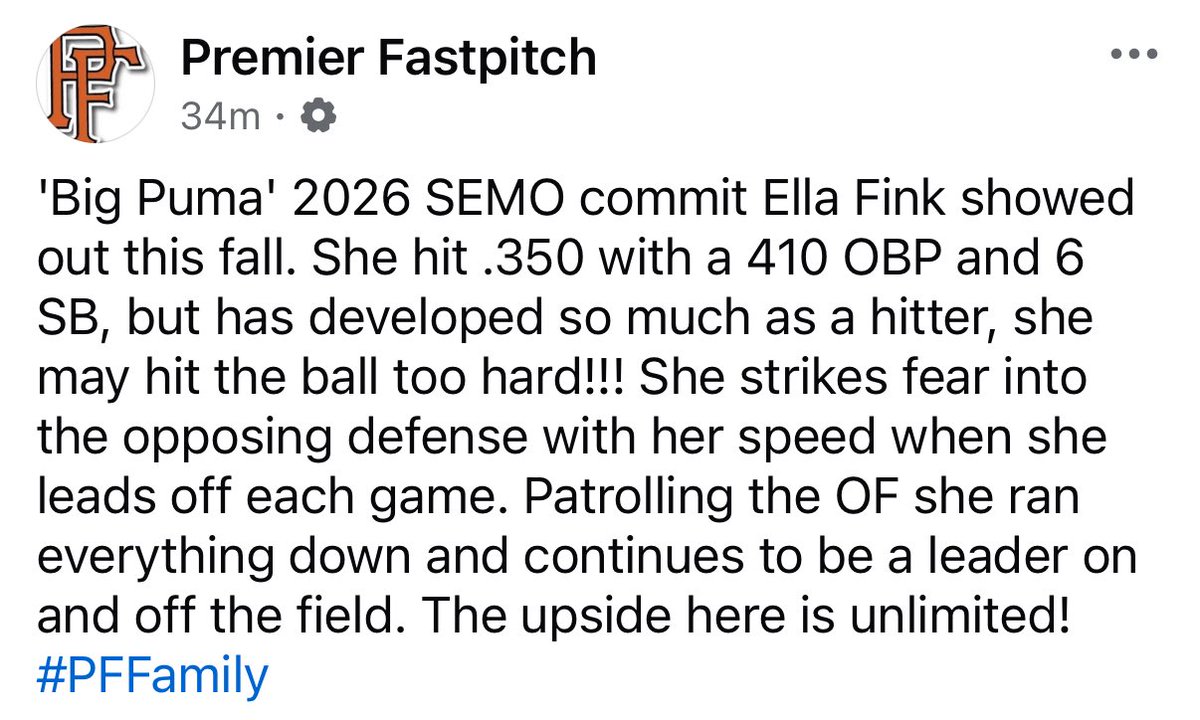 Premier 18U National tweet media