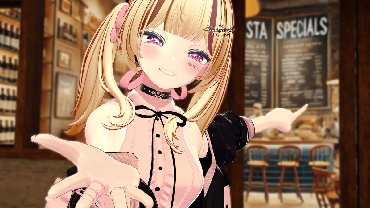 virtualheart992's tweet photo. おはよう~!
「美味しそう~!早くいこ~~~!」
11月しなのちゃんは次の組み合わせがベース🌟
だいぶ悩んだ。細かいところはまだ調整😌
#Flyon 様のNoir Ribbon twin
#seirensharp 様のStitch Bunny
#LookVook 様のDive_Vibe
#chipierupi 様の3Dmodel_Kumasan Accessories
🌐新宿ライブストリート https://t.co/5bLtU4J1bc