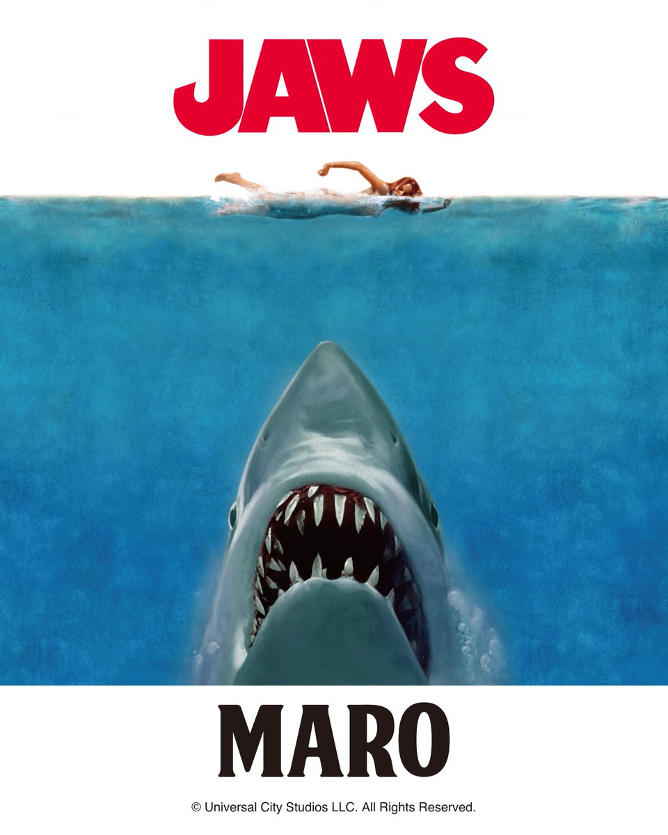 映画『ジョーズ』50周年を記念し メンズケアブランド「MARO」のコラボ