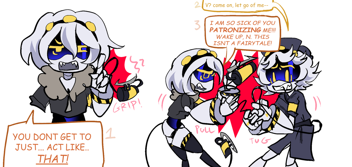 paranevitable's tweet image. SO SORRY FOR THE WAIT HI GUYS. sorry i kinda went a.... different direction.

"overdue closure" part 5-8 #eNVy