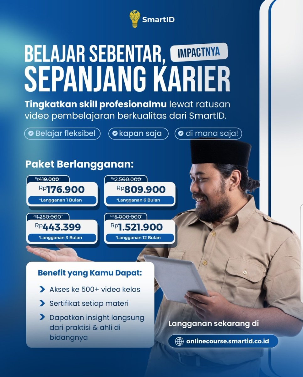 svdranoel's tweet photo. Ingin mengembangkan kompetensi? Ingin tetap belajar kapan pun dan dimana pun. Ikuti kelas online dari SmartID. Kunjungi link https://t.co/YCeOlMNuX4 dan gunakan kode unik Hero_147 untuk mendapatkan promo

Hamish senin apelpagi https://t.co/RJyFNUZTLZ