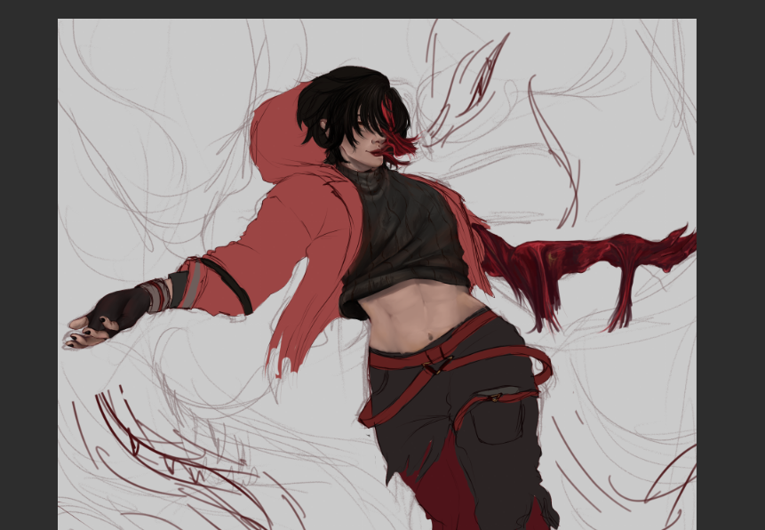 The lesbian pose.

#hexatombe