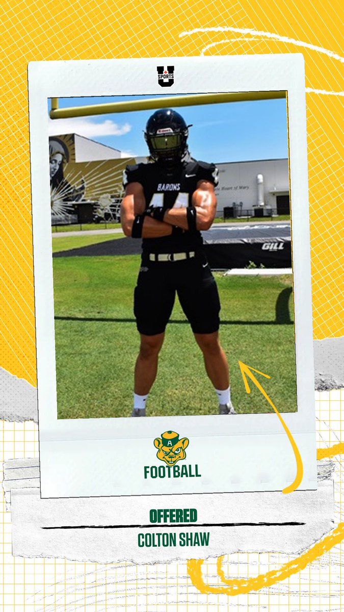 Excited to announce that I have received my 3rd Usports offer to play with the University of Alberta golden bears! <a href="/CoachBone/">Stevenson Bone</a>