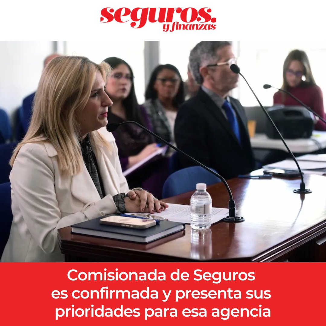 La Comisionada de Seguros presenta sus prioridades tras ser confirmada en el cargo
Fiscalización, transformación digital y educación al consumidor marcarán su gestión.
Lee más en Revista Seguros 👉 ow.ly/5T9n50Xmec8