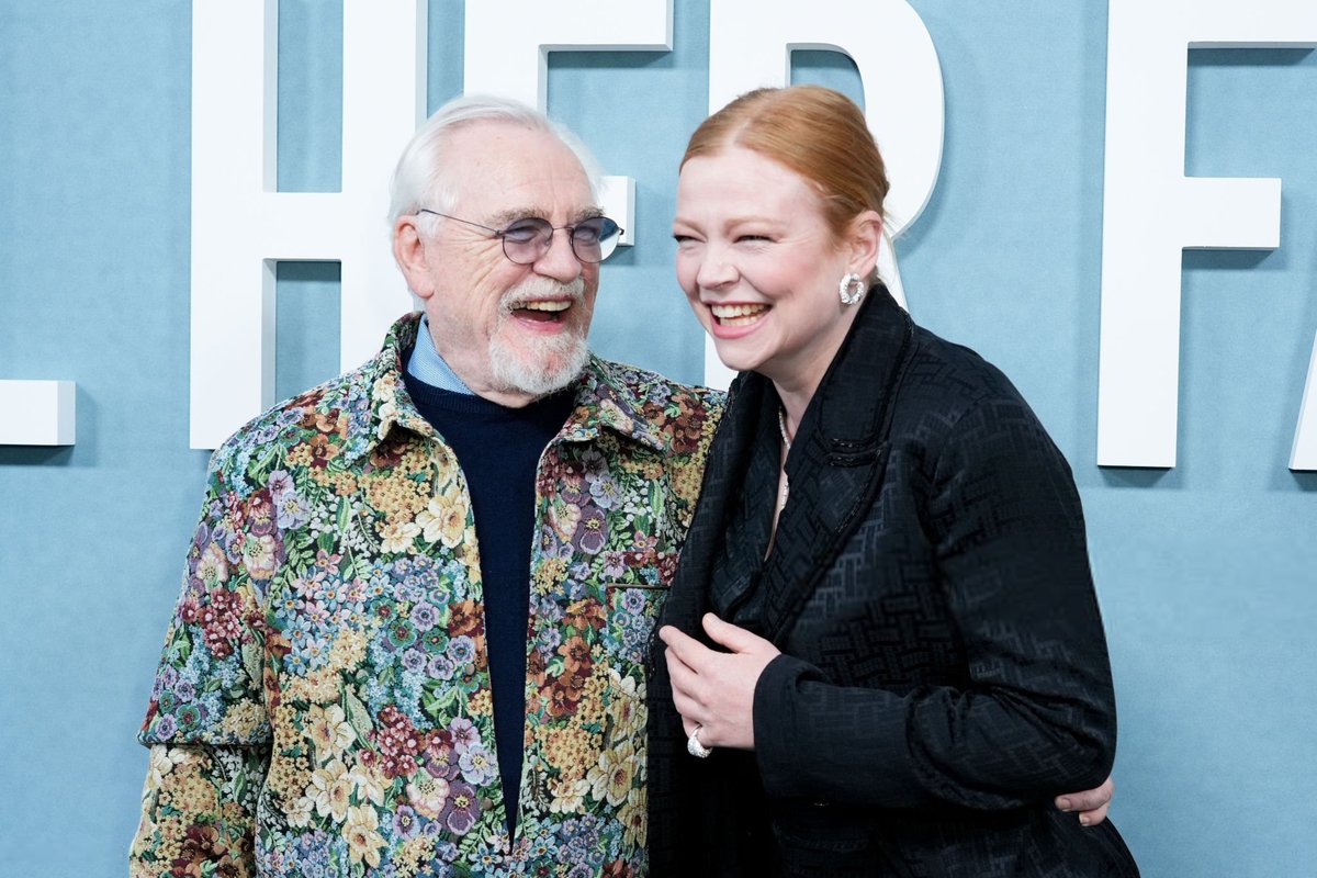 📸 | Sarah Snook and Brian Cox at the All Her Fault premiere