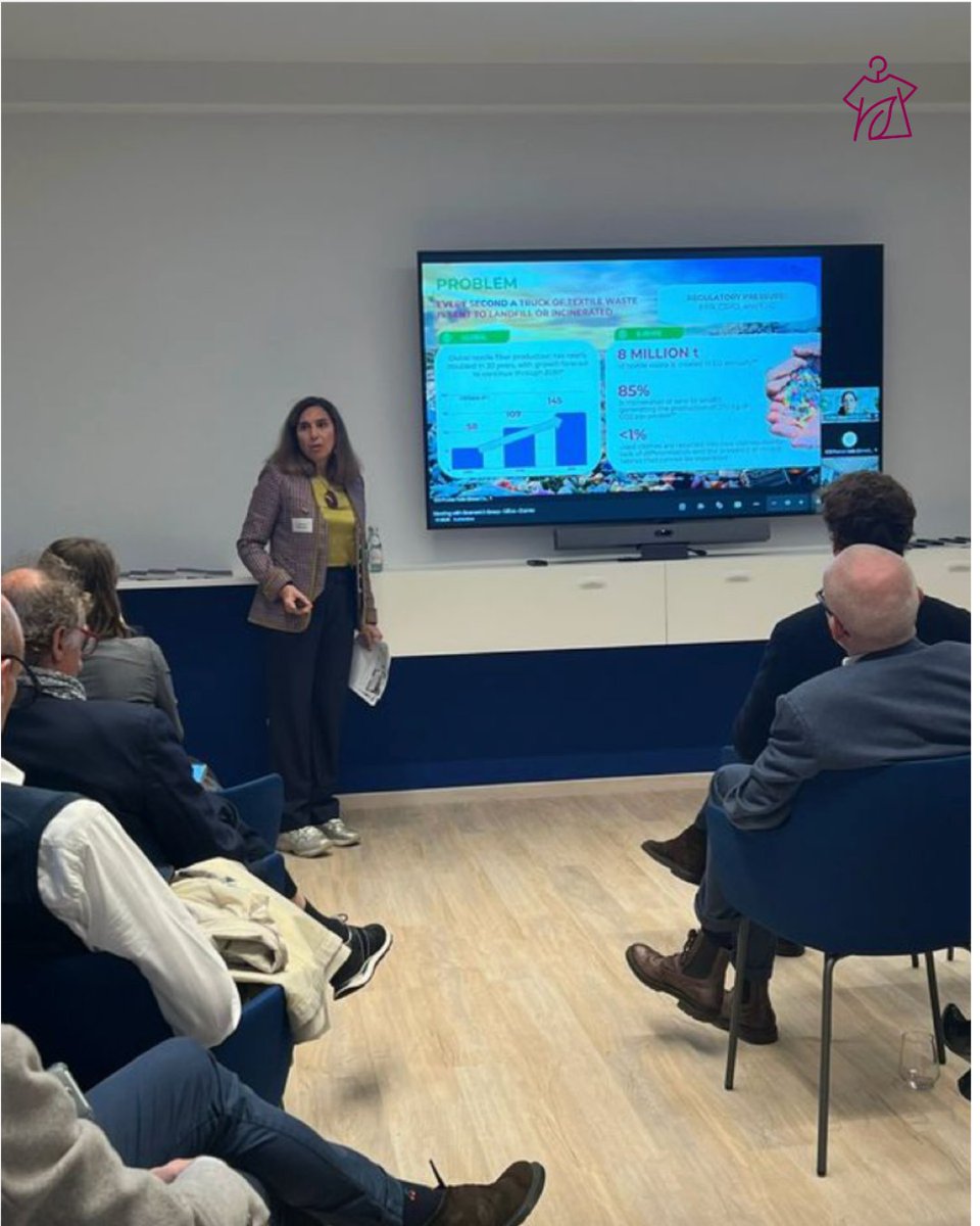 BioFashionTech's tweet image. Proud to have joined the #LeBoosterStartup Final Event by @CCIFranceItalie 

Representing @BioFashionTech, our Senior Advisor Anna Tiberi attended this inspiring gathering of innovators driving sustainable growth between 🇮🇹🤝🇳🇱

 #Sustainability #CircularEconomy #StartupEcosystem