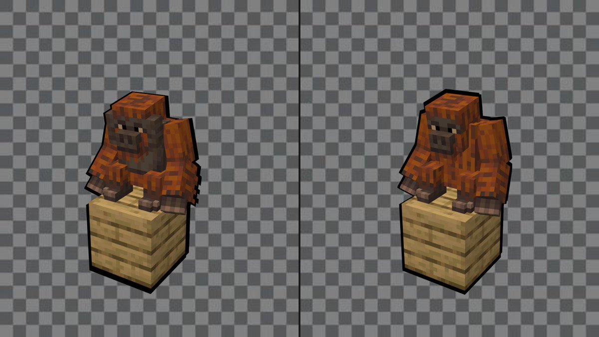 Orangutan 
#Minecraft #Blockbench #lowpoly