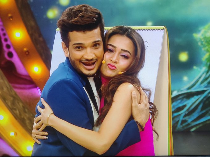 Two cuties in one frame🫶♥️

#MunawarFaruqui #TejasswiPrakash 
#MKJW𓃵 #Tejasswians #TejRan 
#PatiPatniAurPanga