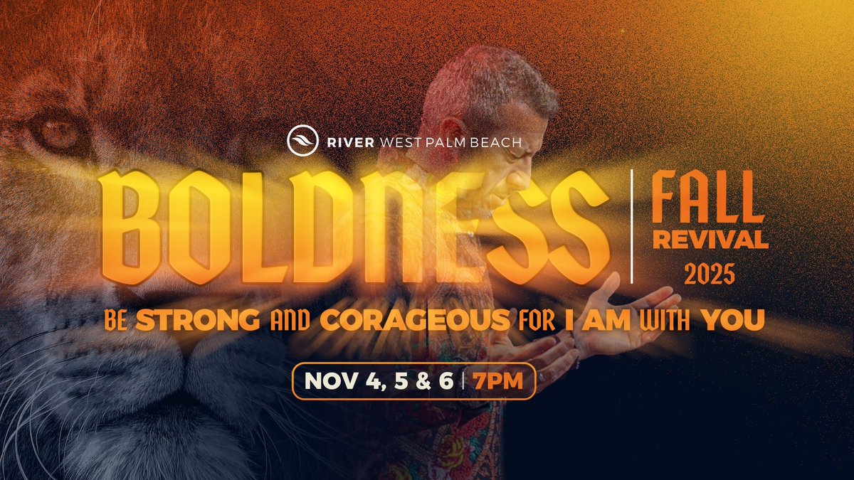 RiverWPB's tweet photo. 🔥Don’t Miss Fall Revival — 3 Nights That Will Change Your Life! - https://t.co/k6UIJKQzxt https://t.co/rvdpwIpS6K
