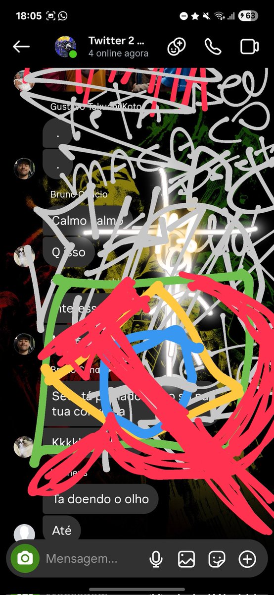 ohnitok's tweet image. Insta liberou o caos