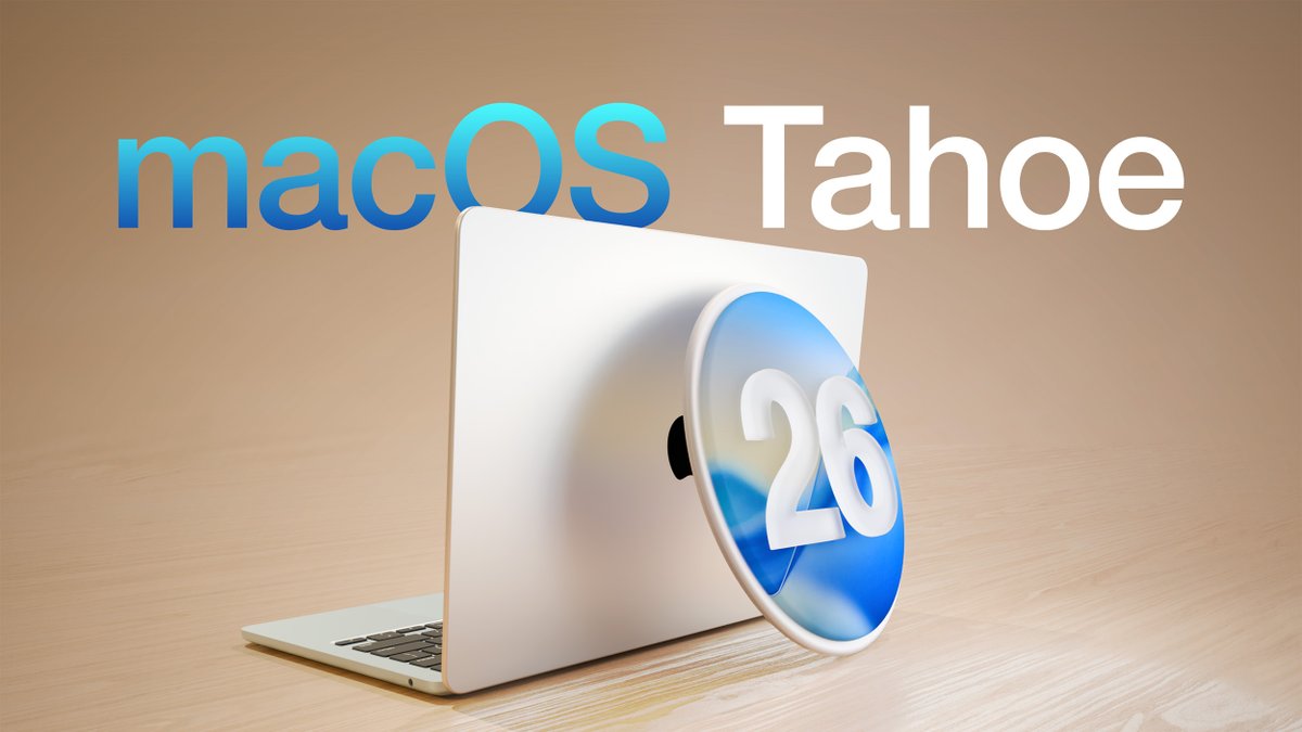 Apple Releases macOS Tahoe 26.1 With New Liquid Glass Setting and More macrumors.com/2025/11/03/app…