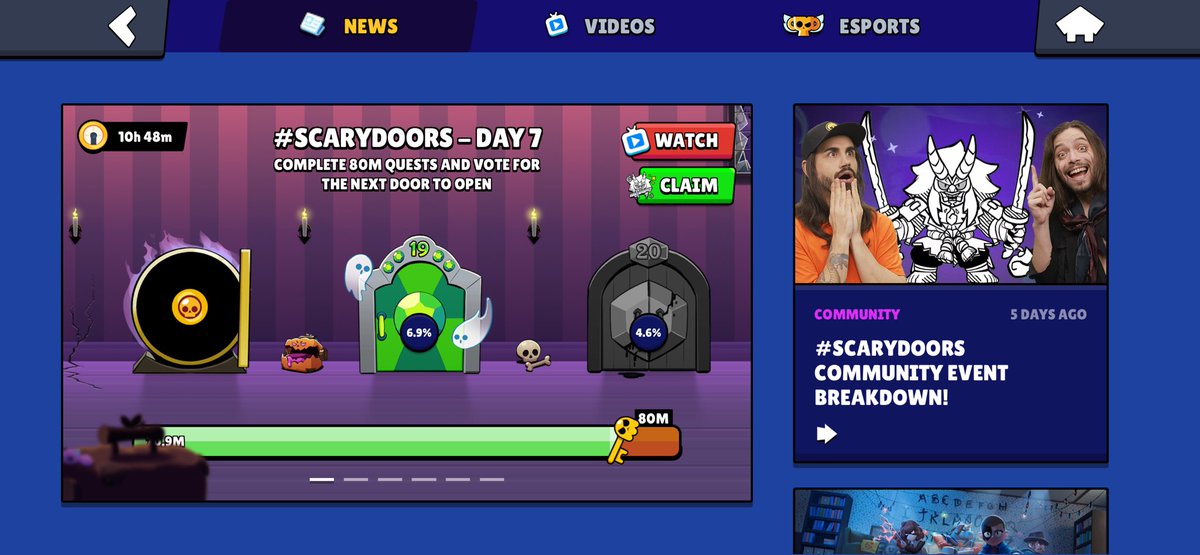 #scarydoors #brawlstars