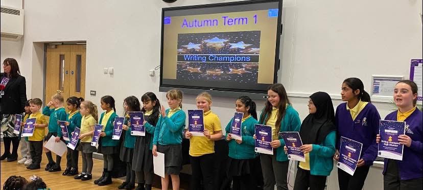 🎉Celebration Time 🎉
Today we had the pleasure of celebrating our ‘Champion and Enthusiast Awards’ with our wonderful students from Nursery up to Year 6.
We recognised achievements in reading, writing, and Emile. What a joy it was to see the smiles &amp; pride on everyone’s faces!