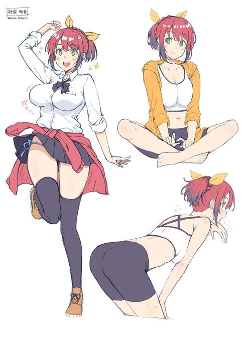 雪希ちゃんの友人枠
陸上部員 