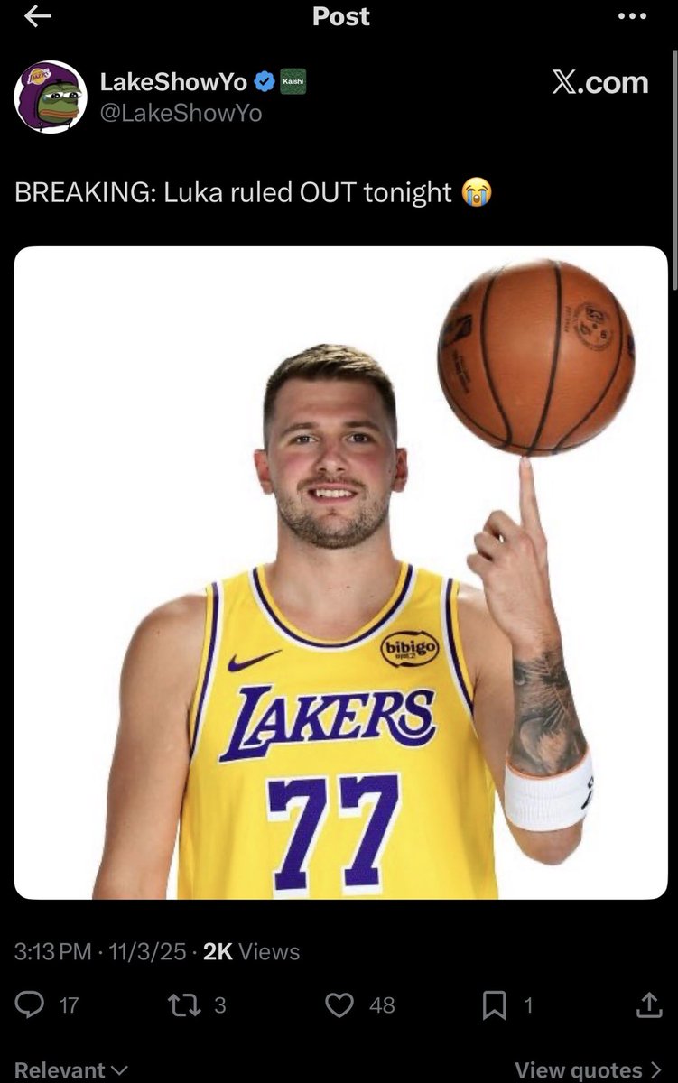 hoblitzer's tweet photo. I can never quit Twitter @kyriecenter @LakeShowYo https://t.co/vq7AvK1Ywg