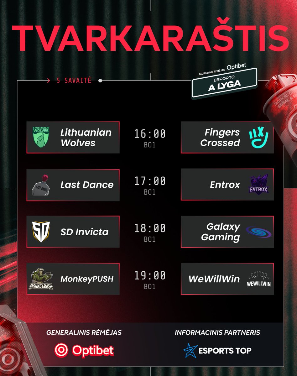 Esporto Lyga „kleverr“ tweet media