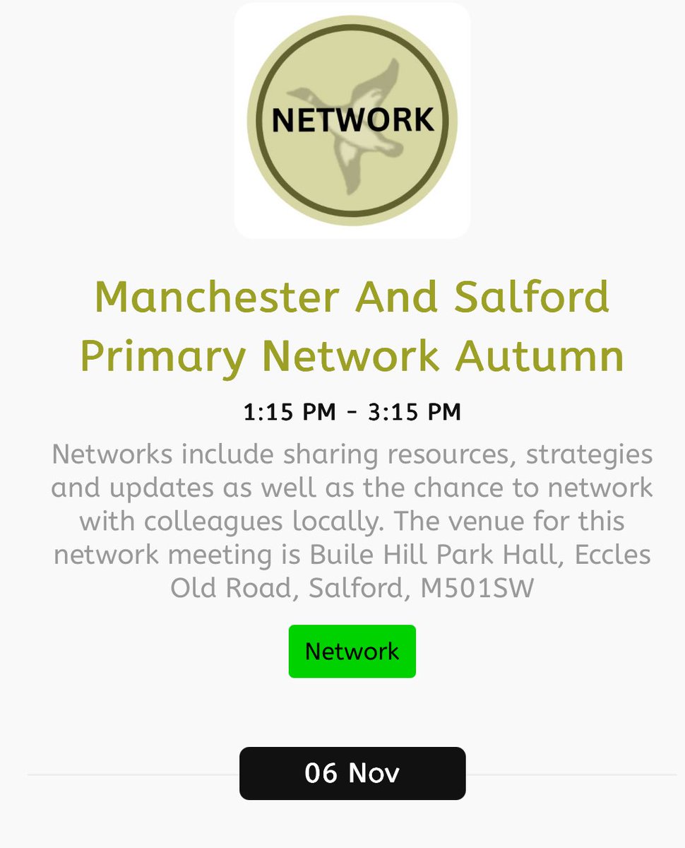 Still time to book on Manchester Salford Primary RE network via enquiries@penninelearning.com