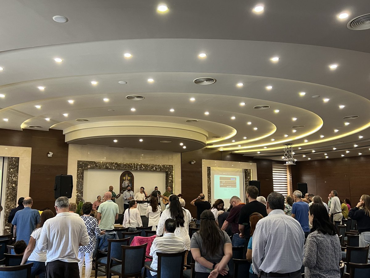 Rob_DeLuca's tweet photo. Cairo Egypt Pastors Conference: Jesus is the Lamb of God who saves the Arabic people! https://t.co/JHSyBRUZ44