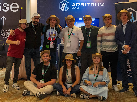 huge shoutout to: 
– the <a href="/ethereum_mexico/">Ethereum Mexico 🇲🇽</a> and <a href="/eth_mty/">Ethereum Monterrey</a> teams for pulling off something incredible 🙌
– the Arbitrum ambassadors who keep showing up across the region 
– everyone from the DAO and community pushing things forward in real ways

you make this movement real 💙