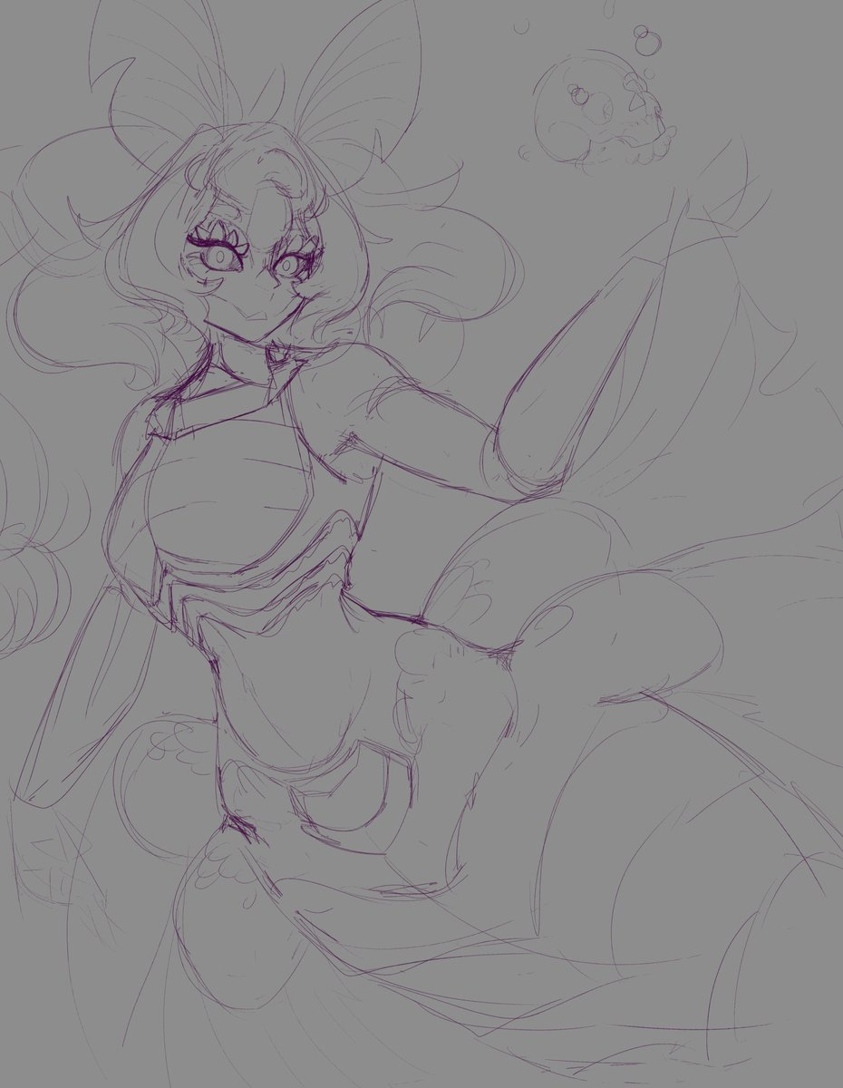 A preview of what's coming up next... 
Revisited my FishStyx design to incorporate more marine life characteristics 🐟
#Styxdermy