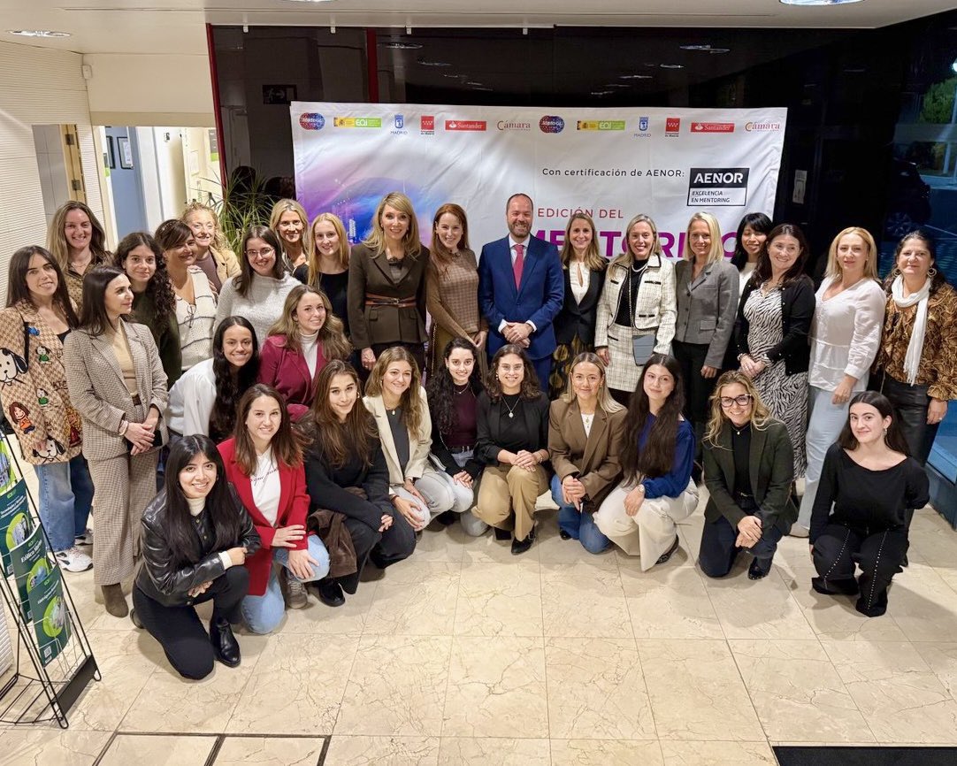 ✨ 𝗤𝘂𝗲 𝗲𝗹 𝗲𝗺𝗽𝗿𝗲𝗻𝗱𝗶𝗺𝗶𝗲𝗻𝘁𝗼 𝘁𝗲 𝗽𝗶𝗹𝗹𝗲 𝘁𝗿𝗮𝗯𝗮𝗷𝗮𝗻𝗱𝗼, 𝘀𝗼𝗻̃𝗮𝗻𝗱𝗼 𝘆 𝗰𝗼𝗺𝗽𝗮𝗿𝘁𝗶𝗲𝗻𝗱𝗼.

Bonita velada con #𝗺𝘂𝗷𝗲𝗿𝗲𝘀 𝗲𝘅𝘁𝗿𝗮𝗼𝗿𝗱𝗶𝗻𝗮𝗿𝗶𝗮𝘀 en la primera jornada del “Mes del #Mentoring #WomenXWomen”, por primera vez con el