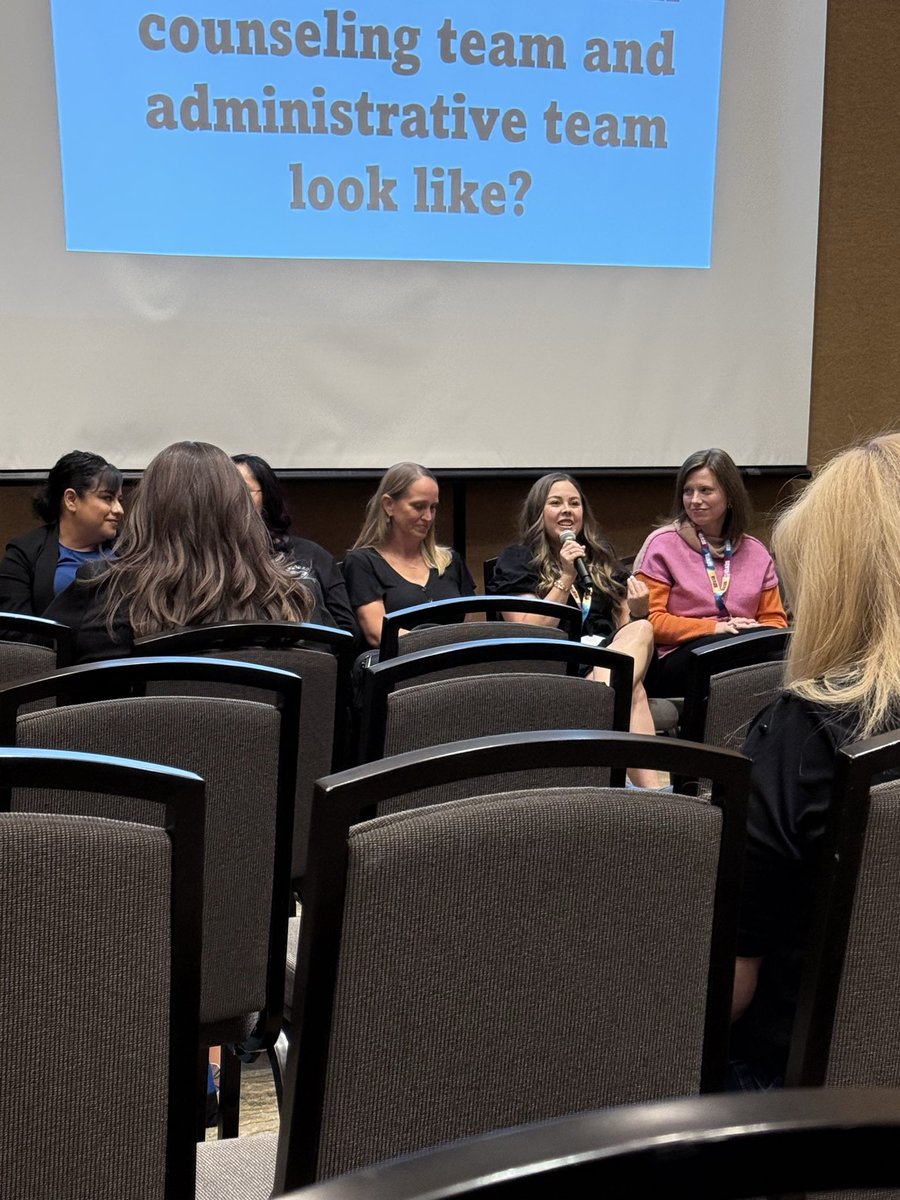 So proud of <a href="/netzeroJMS/">Lady Bird Johnson MS</a> counselor and one of <a href="/LSSSCA1/">@LSSSCA1</a> School Counselor of the Year finalist as she shares words of wisdom. #ExcellenceInAction