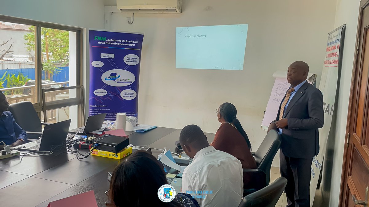 OnafRdc's tweet image. Objectif : renforcer les compétences pour mieux accompagner les familles vers l’autonomie financière.
3/3
#OnafRdc
#FormationDesFormateurs 
#EducationFinanciere 
#4jours