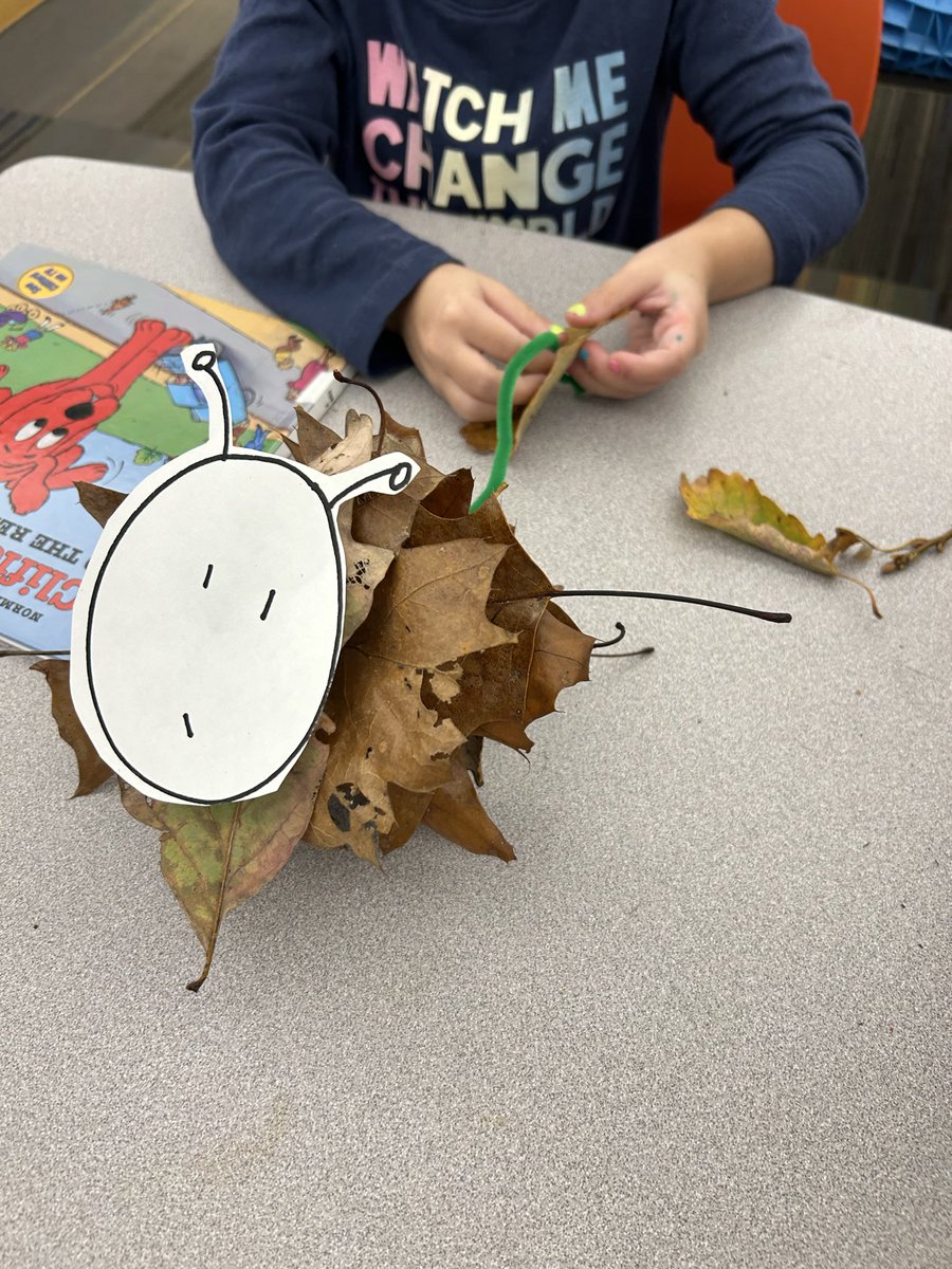 We’re going on a leaf hunt!