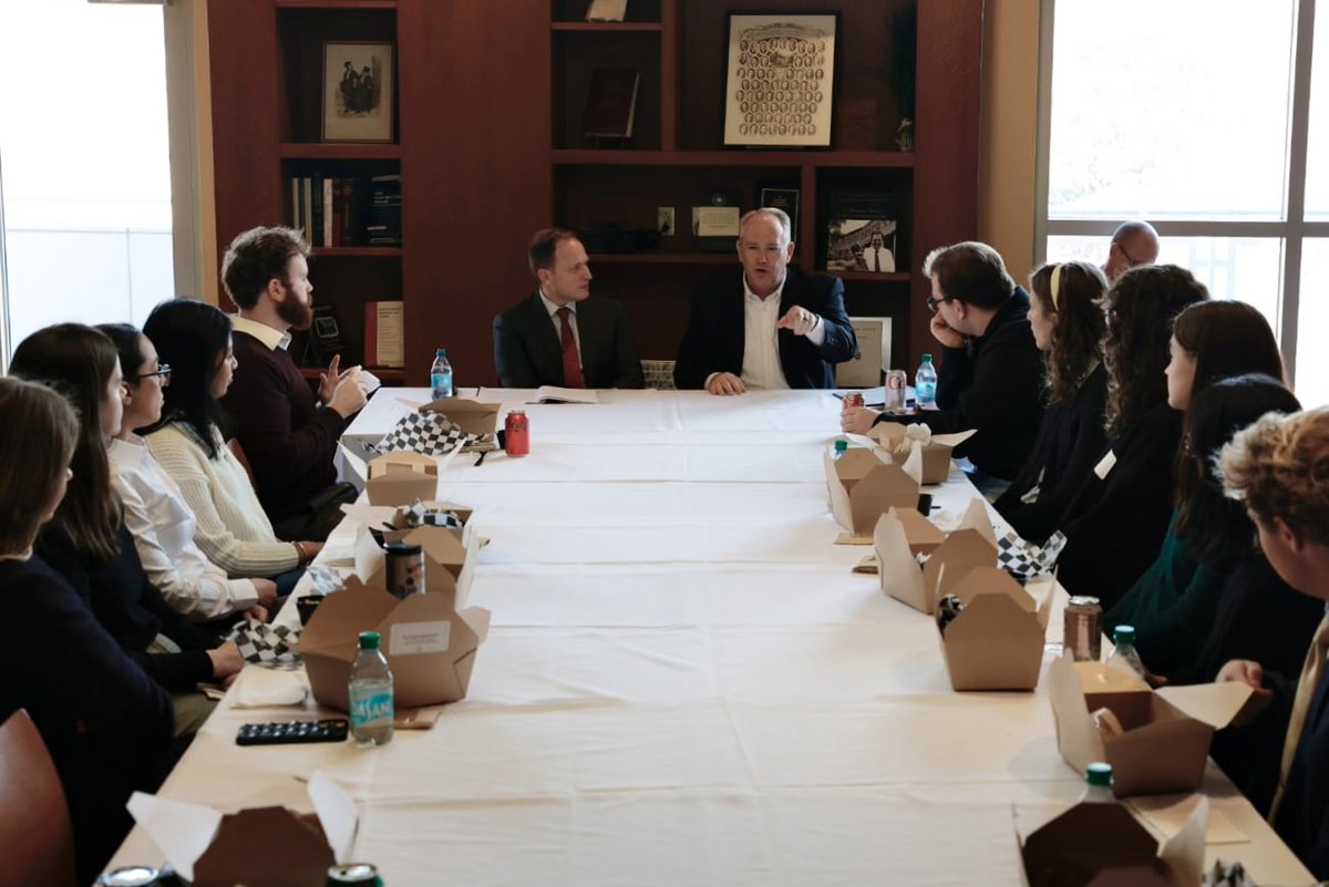 Auditor Faber joined OSU Moritz College of Law Dean Kent Barrett and law students at a roundtable today to talk about his life and career in the legal profession and in public service.