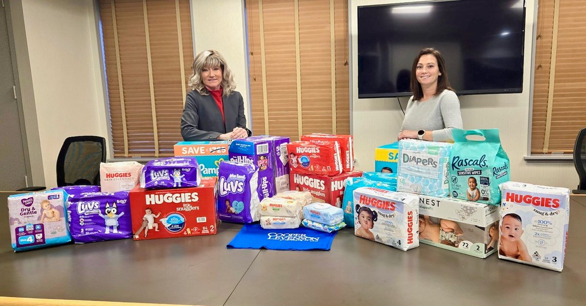Our Personal Injury team proudly joined <a href="/CFBNJ/">Community FoodBank of New Jersey</a>’s #WomenFightingHunger #DiaperDrive to help fight diaper need across NJ. 💙

Thanks to our generous team, clients &amp; community, we collected diapers &amp; wipes for families in need.

Pictured: Kathleen Beers, Esq. &amp; Jillian Novella.