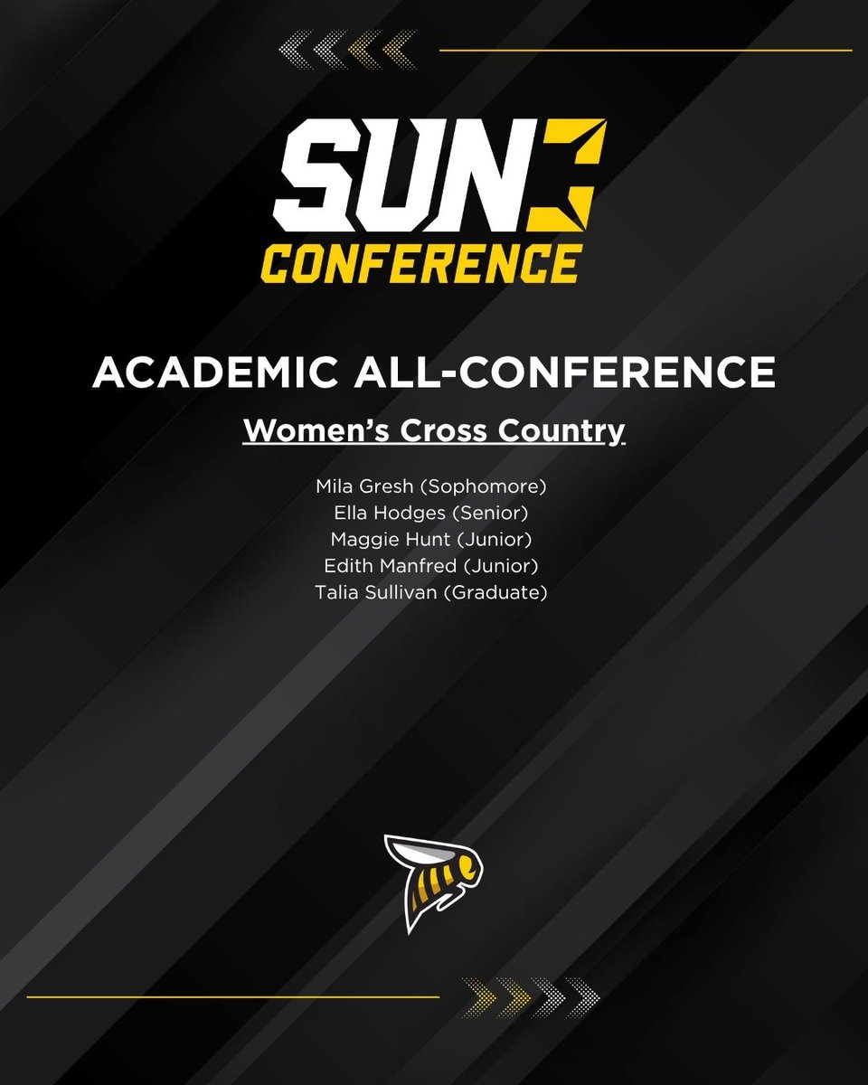 scadxctf's tweet image. Congratulations to our Sun Conference Academic All-Conference honorees!!

#artistathlete #gobees #scadathletics #sunconference #nowyouknow
