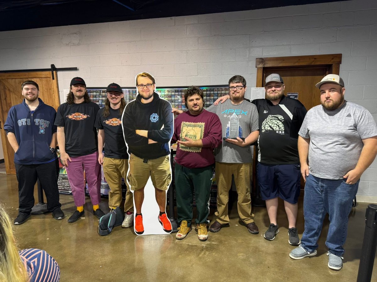 made the top 8 of the season 5 <a href="/apexgamingMTG/">Apex Gaming</a> points leaderboard! every event this season was a blast and i’m looking forward to running it back next year 🫡