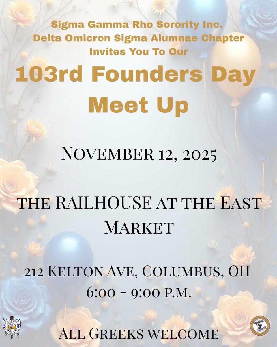 Please join us as we celebrate 103 years of Sisterhood, Scholarship and Service