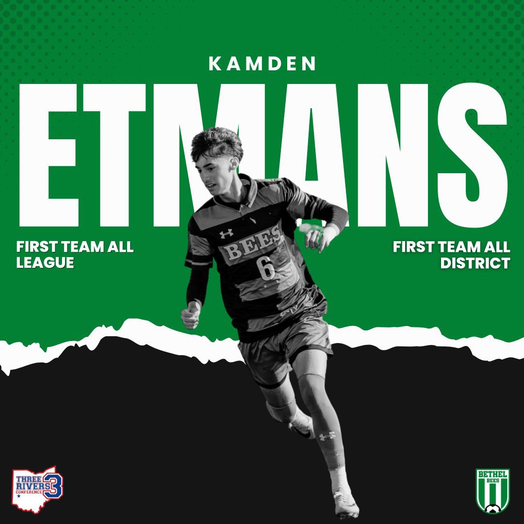 Congrats to Senior Kam Etmans on earning First Team All League and First Team All District!