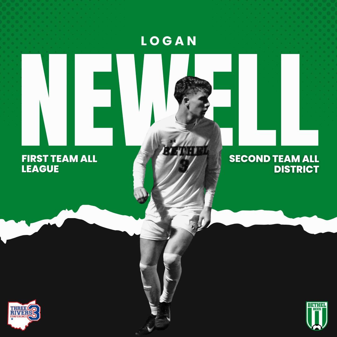 Congrats to Senior Logan Newell on earning First Team All League and Second Team All District!