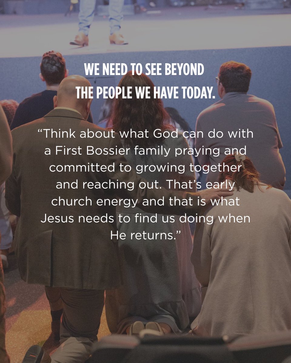 firstbossier's tweet image. When we trust God’s plan for His church, we move in faith, pray without ceasing, and reach higher for His Kingdom.