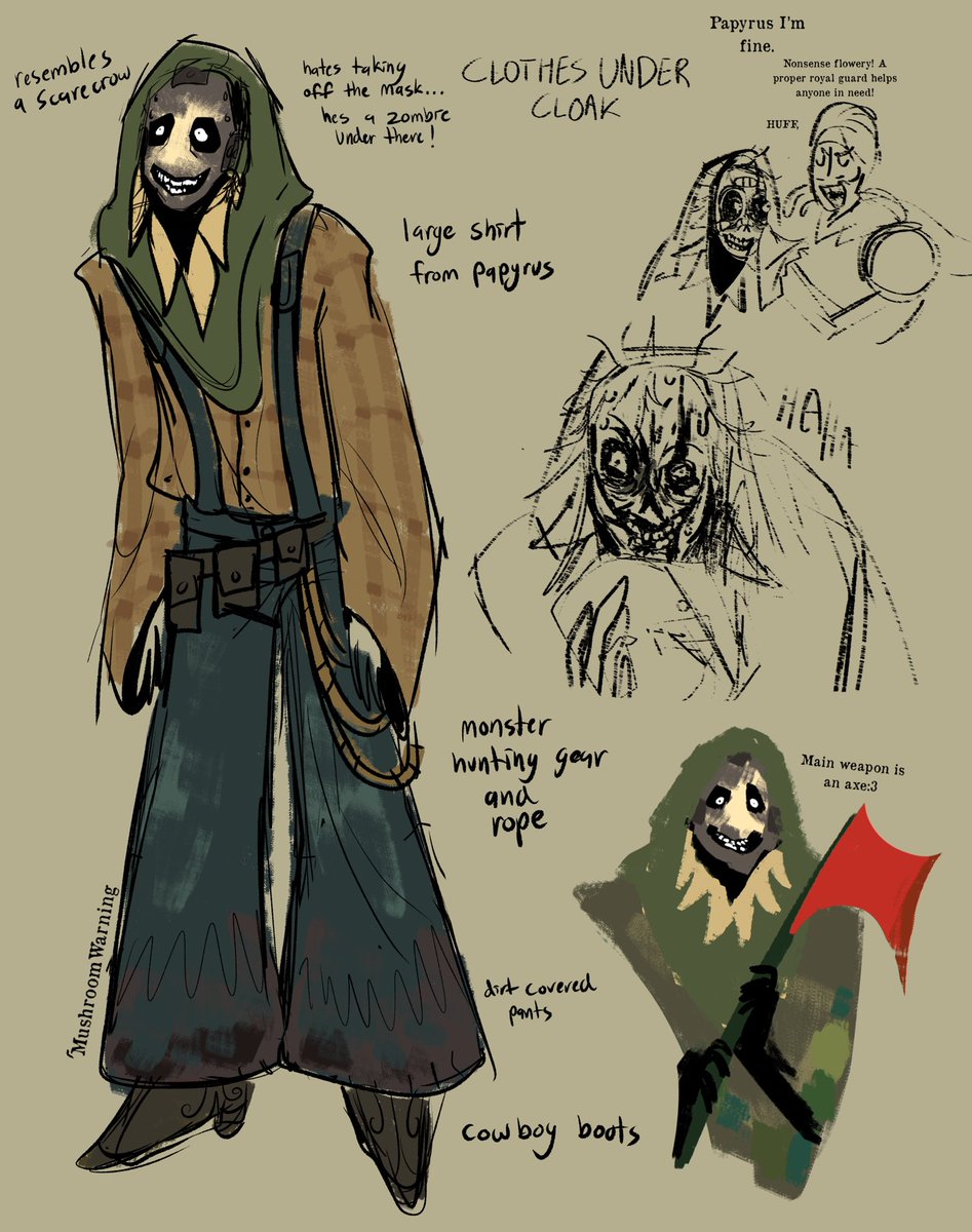 Flowey the Flower humanized!!!

Either monster nor human, this thing lurks in the shadows…he’s also best friends with a local Skele…ton?