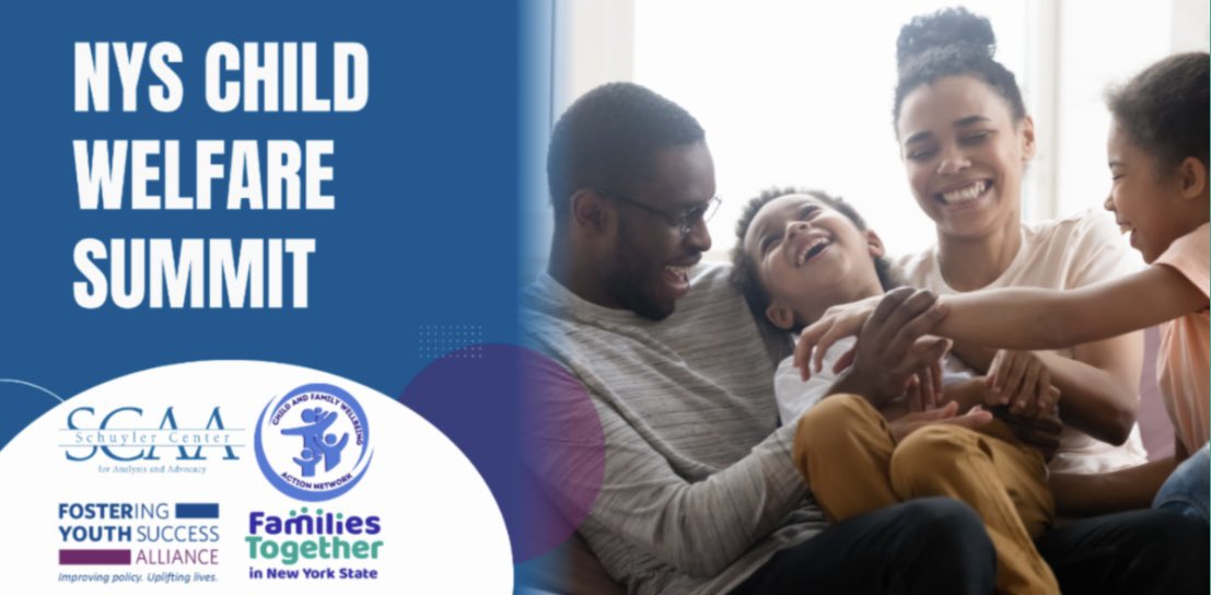 Join FTBYS the Schuyler Center, the Child and Family Wellbeing Action Network, and the Fostering Youth Success Alliance in Albany NY for our 2025 NYS Child Welfare Summit on Friday, November 14th from 10am-3:30 pm
Register: conta.cc/4ofSX5g