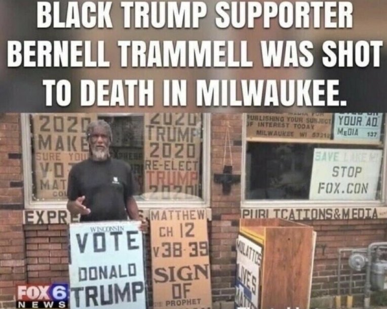 The violence on the left has to be stopped.