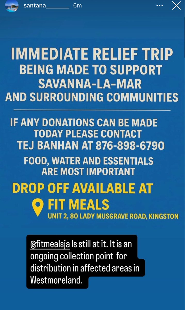 Drop off point for Sav-la-mar and Surrounding areas 🚨