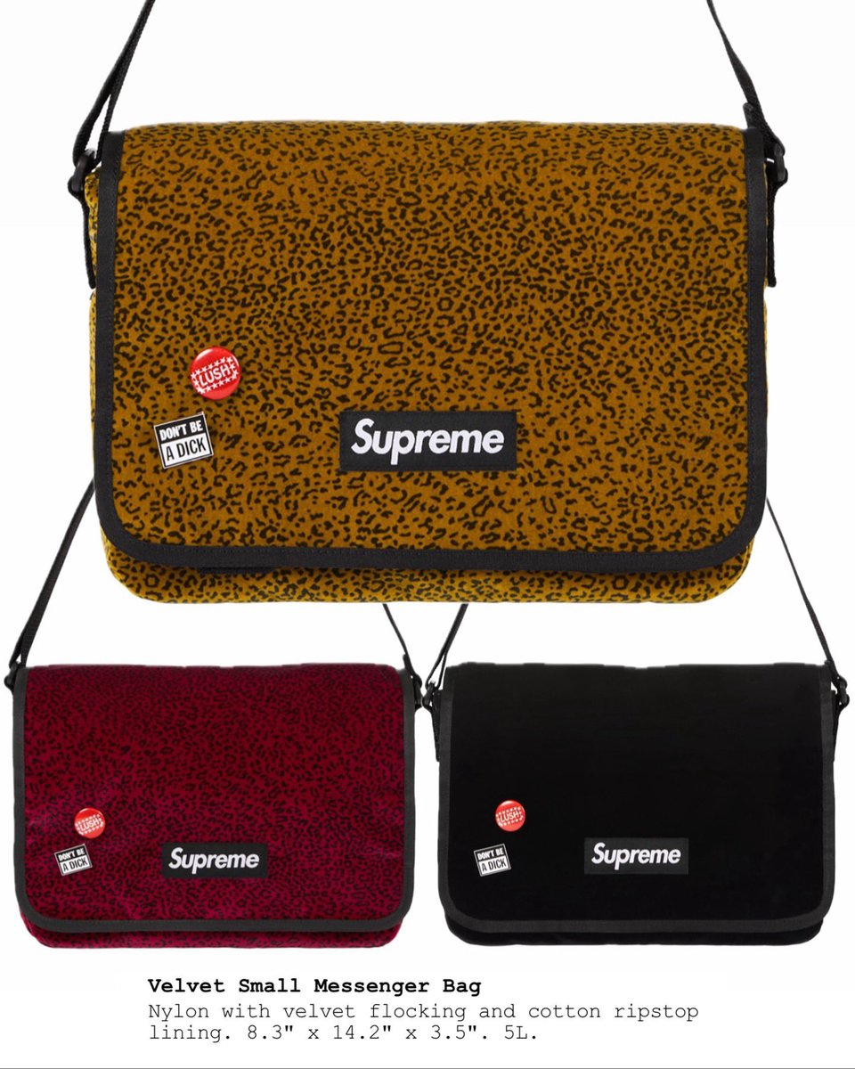 Supreme Velvet Backpack Supreme Velvet Backpack Tan Leopard - FW25