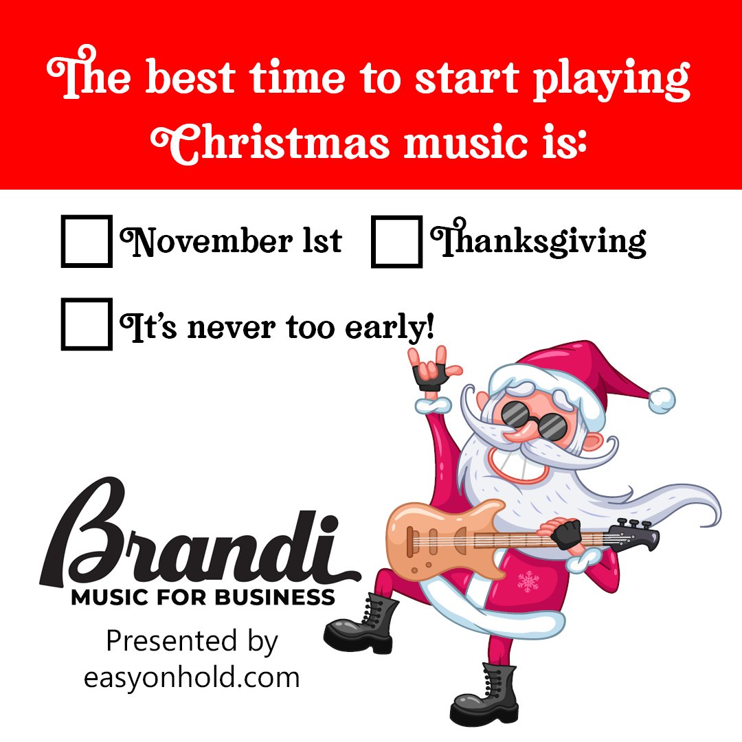 talking2tim's tweet image. When do you think the best time is to start playing Christmas music? Whenever you're ready we are at hubs.la/Q03RqWq80. #musicforbusiness
