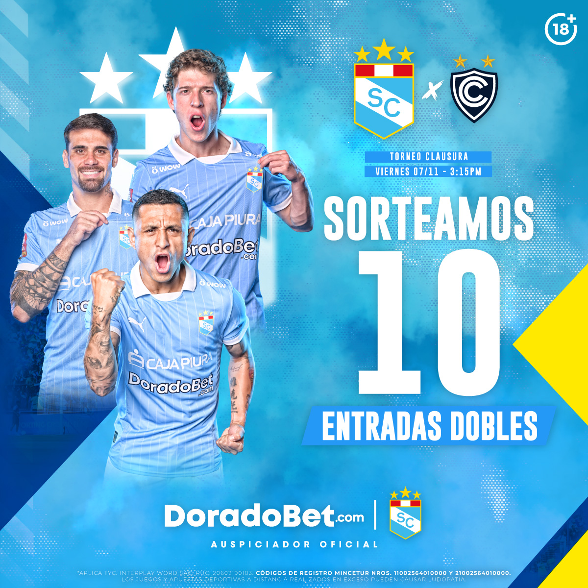 ¡𝗗𝗢𝗥𝗔𝗗𝗢𝗕𝗘𝗧 𝗧𝗘 𝗟𝗟𝗘𝗩𝗔 𝗔𝗟 𝗘𝗦𝗧𝗔𝗗𝗜𝗢!🏟️
⁣
1. Síguenos⁣
2. Haz RT y etiqueta a la persona que te acompañaría.

Anuncio de los ganadores: 05/11