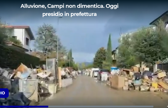 Alluvione, Campi non dimentica. Oggi presidio in prefettura rainews.it/tgr/toscana/vi….