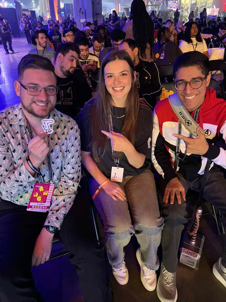 ExtinctionNA's tweet image. Dreamhack Atlanta was a success ✅ 

Stanley and the Extinction crew had a blast!