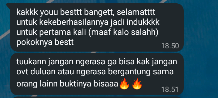 asnaraa1's tweet photo. Momen pertama kali jadi induk:
Ovtnya, deg degannya, paniknya, ga tenangnya, semuaanya dapet bangett.. https://t.co/CWjRs0WLoa