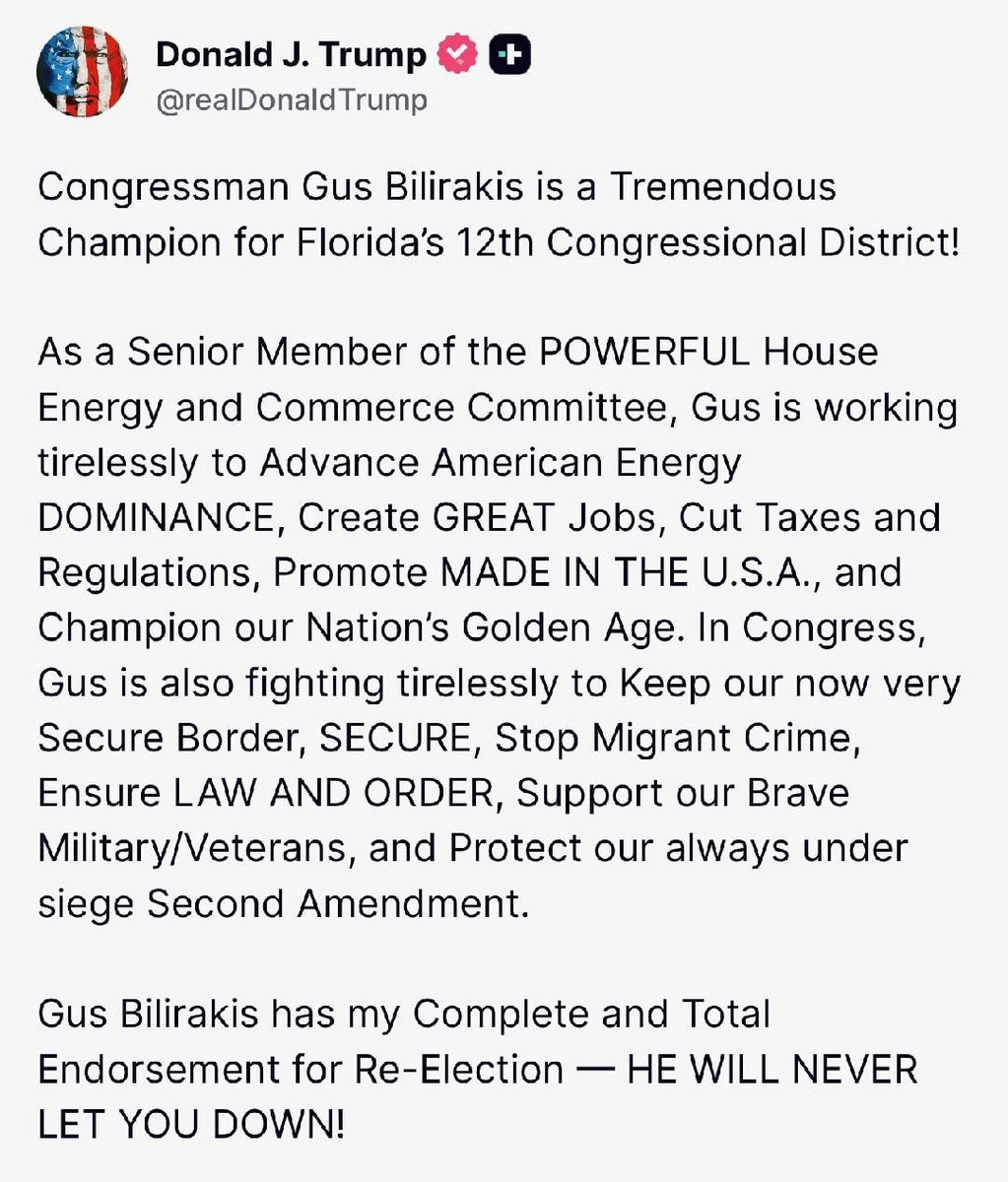 Gus Bilirakis tweet media
