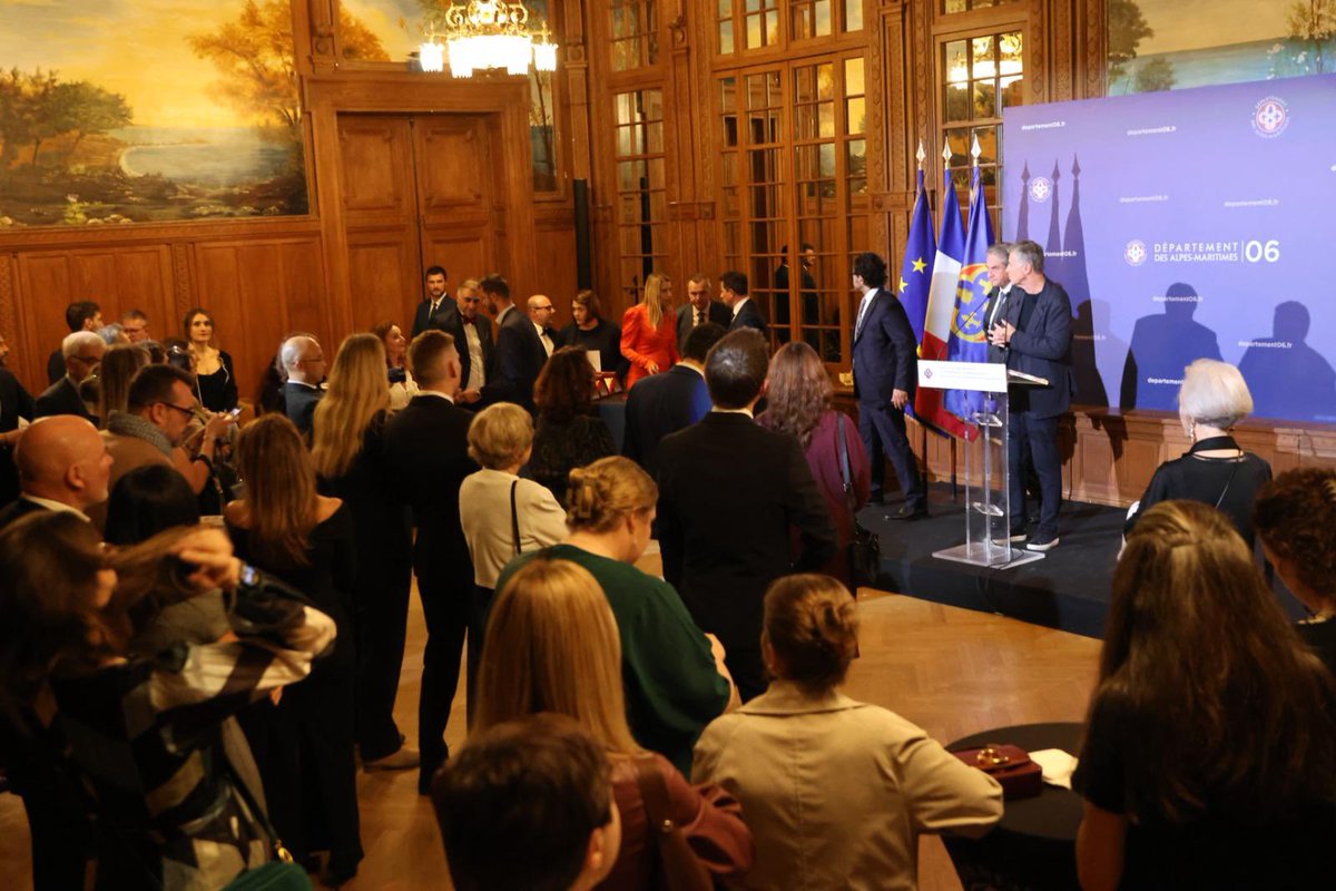 Très heureux d’avoir représenté @ChalesAngeGinesy ce matin pour l’ouverture au CUM du XI congrès sur les substances neuro actives 
Et ce soir pour la réception des congressistes au Palais des Rois Sardes
Le Département 06 actif pour la prévention des risques addictifs