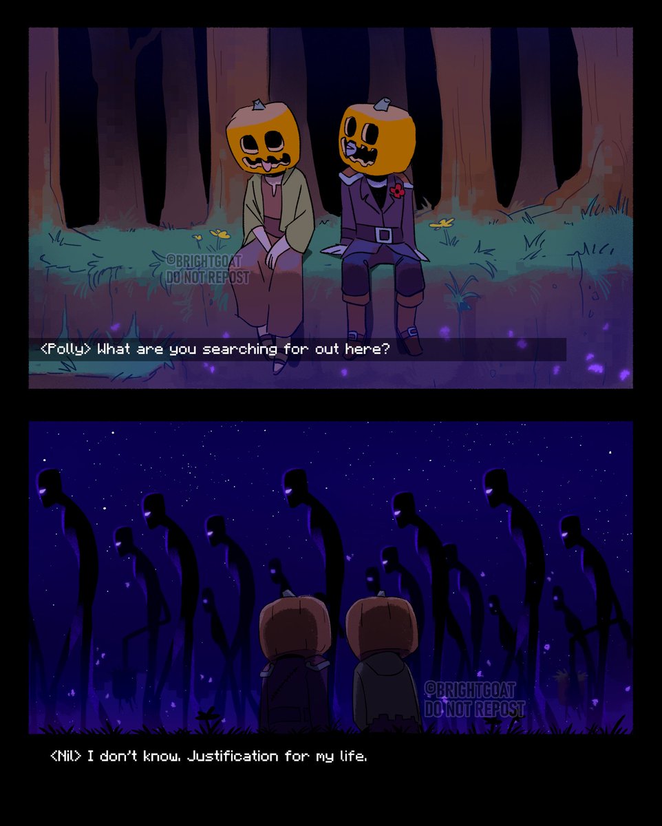 bright_goat's tweet image. my villager and illager OCs, i put them through existentialism and stupid doodles
#Minecraft