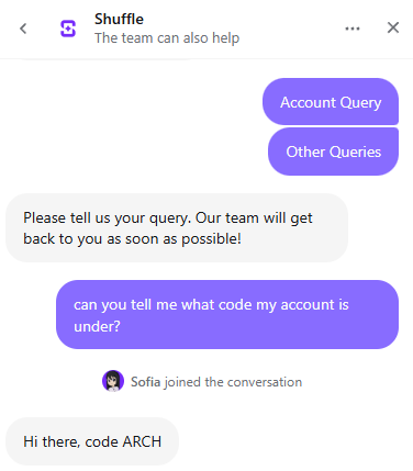 JoxzFN's tweet photo. @ArchHimself @shufflecom 300k wager under code https://t.co/jU9EE6ZsLe